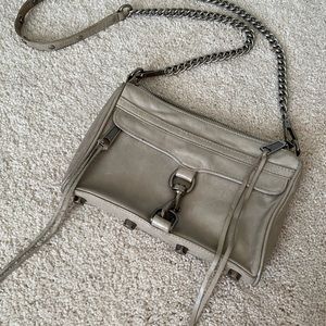 Rebecca Minkoff Mini MAC Crossbody Bag Gray